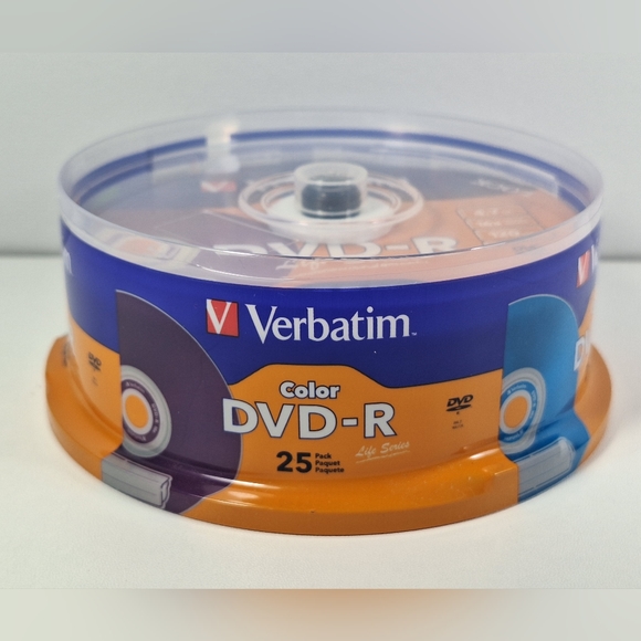 DVD-R Verbatim 25 pack New Sealed - Picture 5 of 7